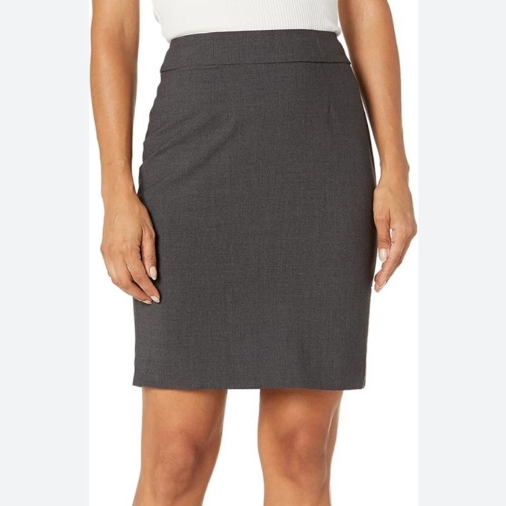 Calvin Klein Classic Gray Pencil Skirt | Size 14